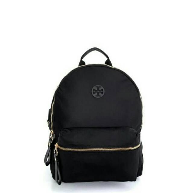 Tory Burch Nylon Zip Backpack Ransel Tory Burch Original Murah Tory Burch Backpack Original