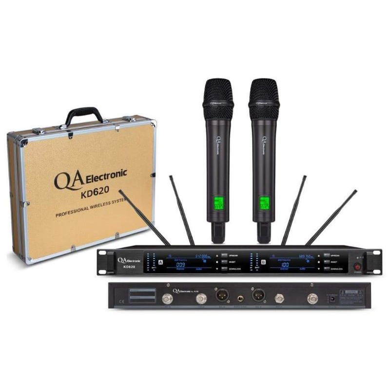 Jual Mic wireless QA Electronic Hmd KD620 KD 620 Pro original by rdw ...