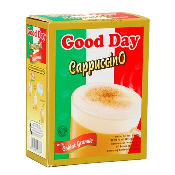 Jual Gooday Cappuccino Box isi 5 Sachet /Kopi Susu/Kopi Bubuk/Kopi ...
