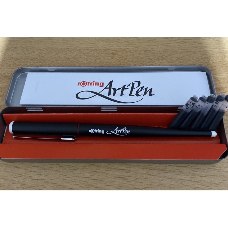 Jual Rotring Art Pen Calligraphy Set Shopee Indonesia