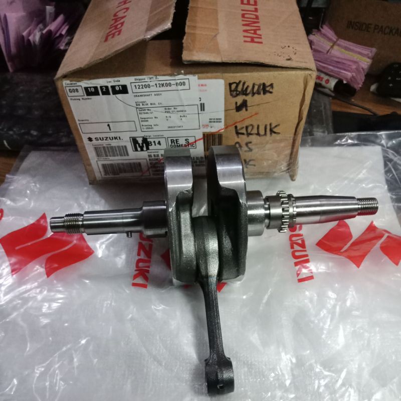 Jual CRANKSHAFT KRUK KREK AS GSX R S 150 SATRIA FU FI INJEKSI ORIGINAL ...
