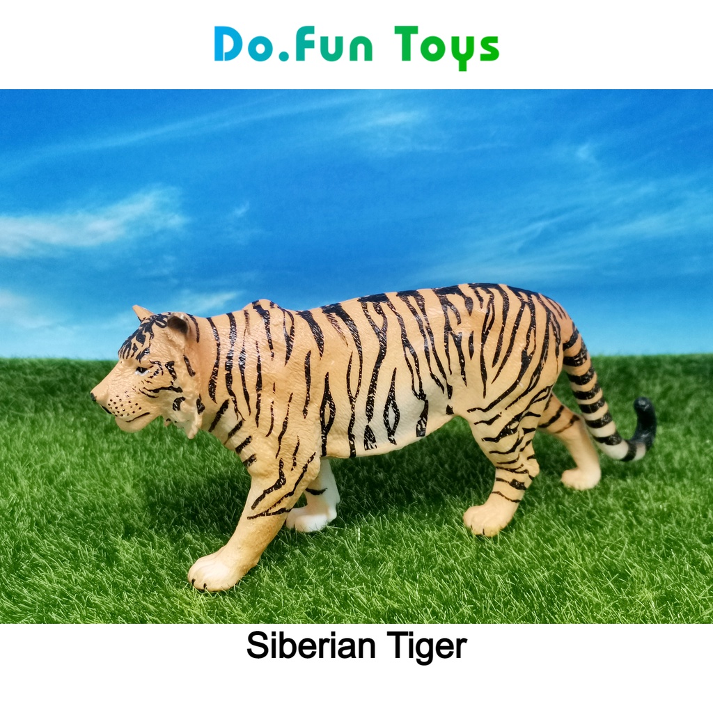 Jual Animal Figurine | SIBERIAN TIGER / Mainan Miniatur Harimau Siberia ...