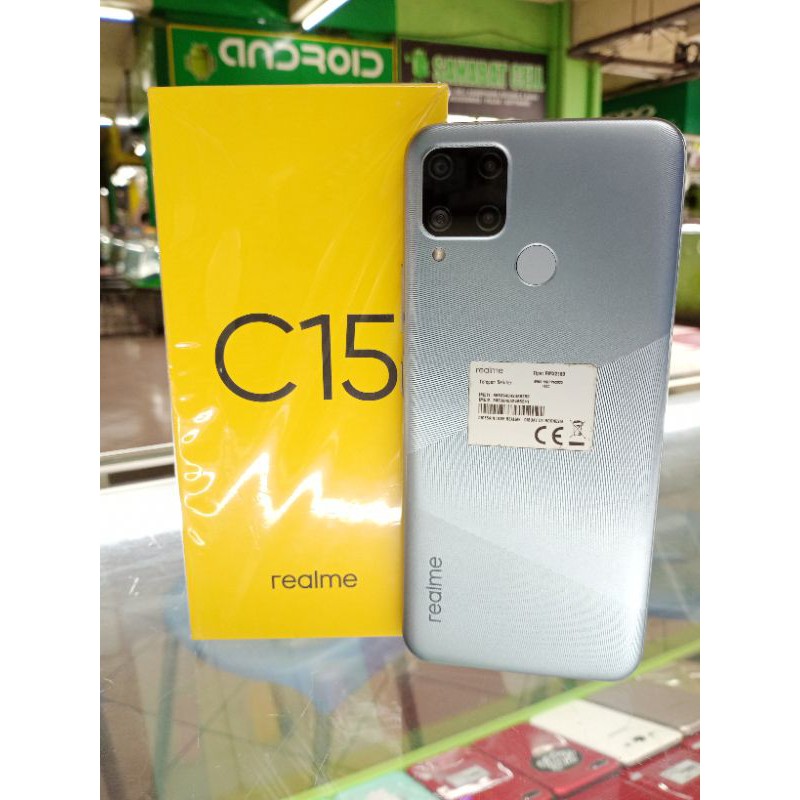 Jual Realme C15 4/64GB Second Bekas Garansi Resmi | Shopee Indonesia