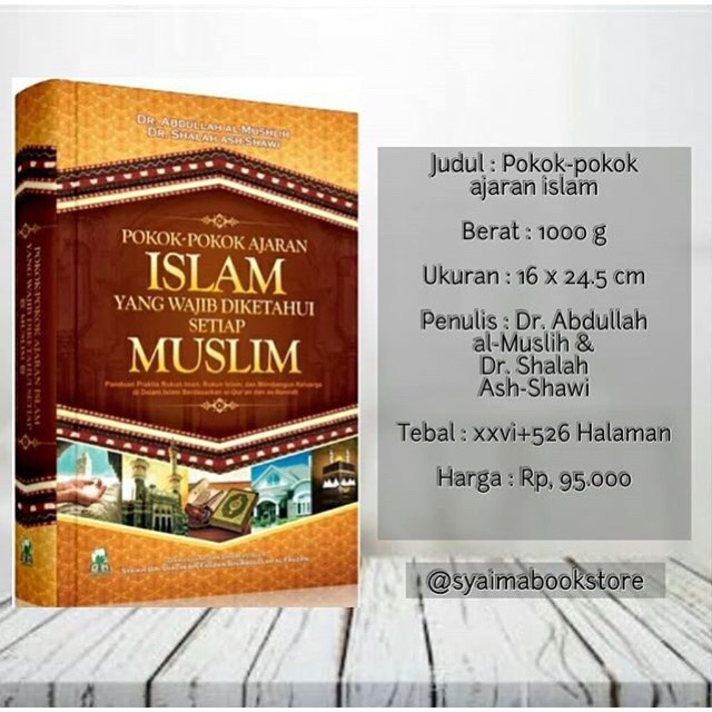 Jual Buku Pokok Pokok Ajaran Islam Yang Wajib Diketahui Setiap Muslim ...