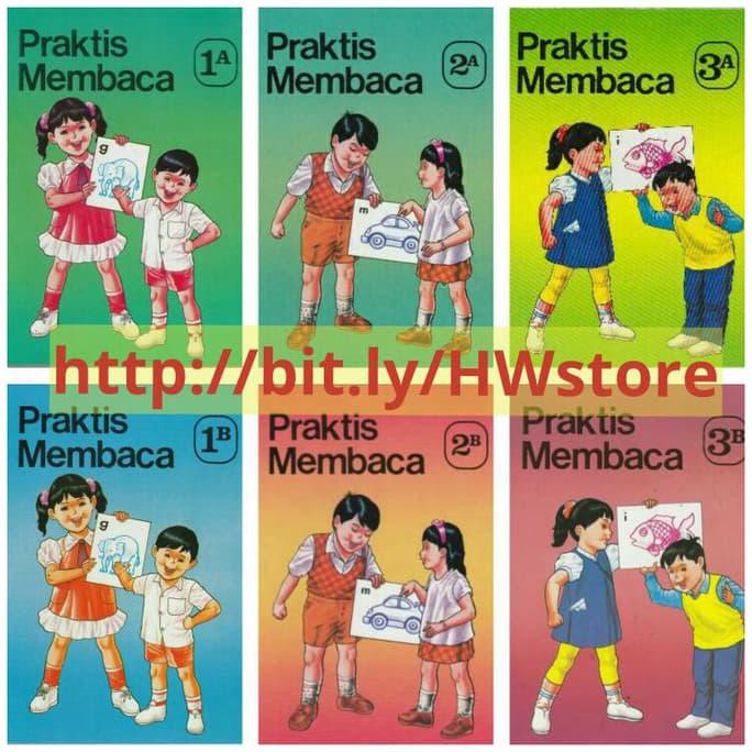 Jual Praktis Membaca Full Seri (1A, 1B, 2A, 2B, 3A, 3B) | Shopee Indonesia