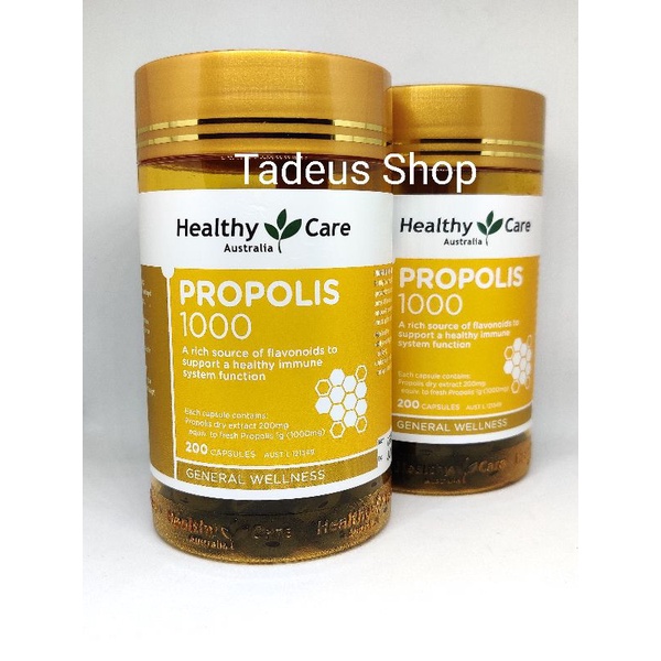 Jual Healthy Care Propolis 1000mg 200 Kapsul Tablet | Shopee Indonesia