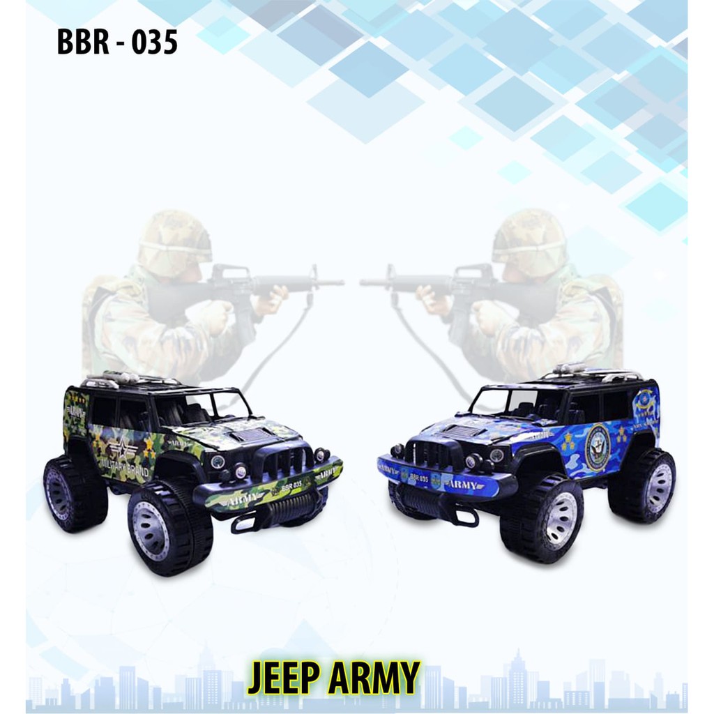 Jual PROMO MAINAN ANAK MOBIL JEEP SWAT KANTONG MOBIL TENTARA MOBILAN ...