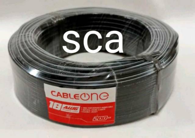 Jual Kabel Speaker 18 Awg CableOne - Panjang 70 Meter | Shopee Indonesia