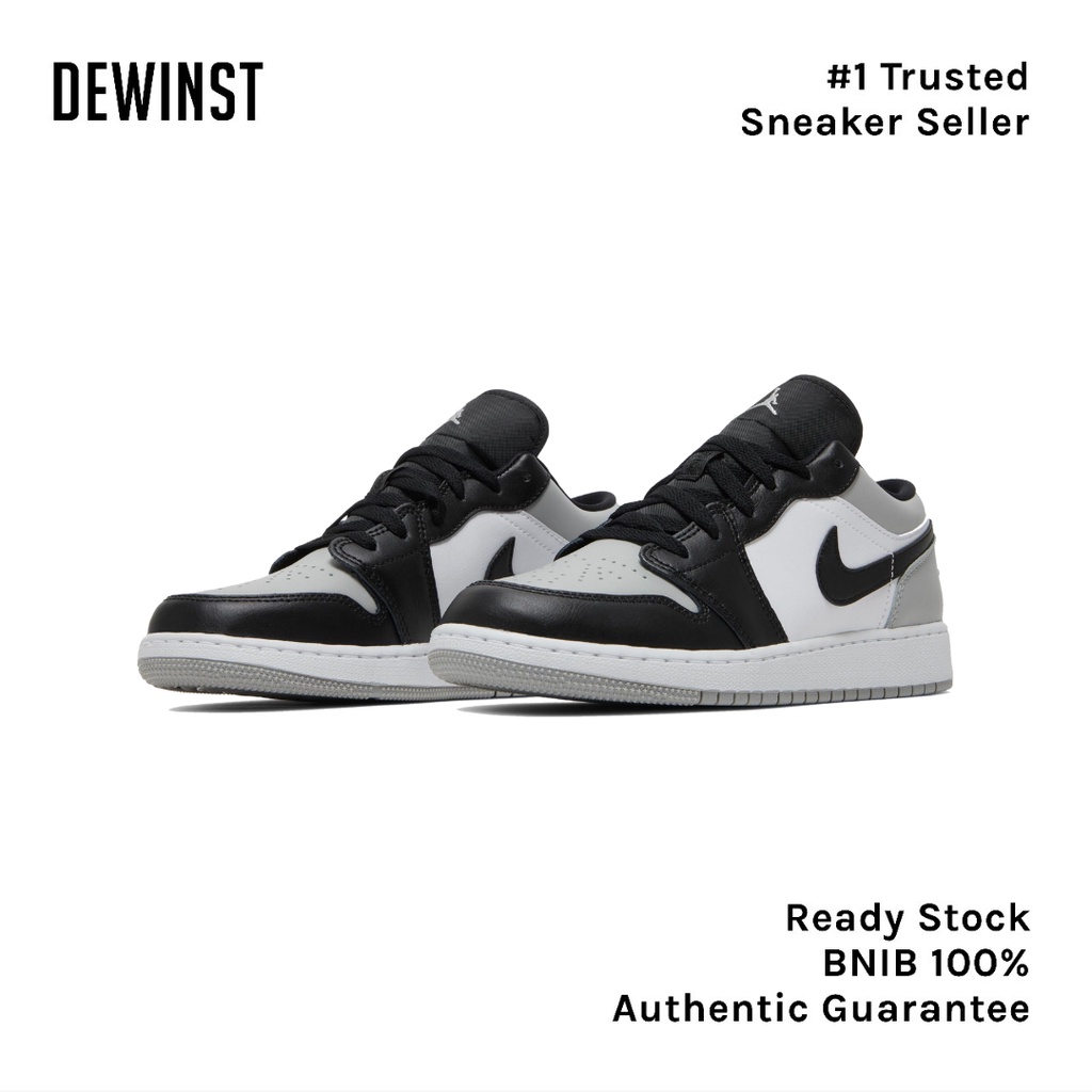 Jual Air Jordan 1 Low Shadow Toe GS BNIB RESMI ORIGINAL | Shopee Indonesia