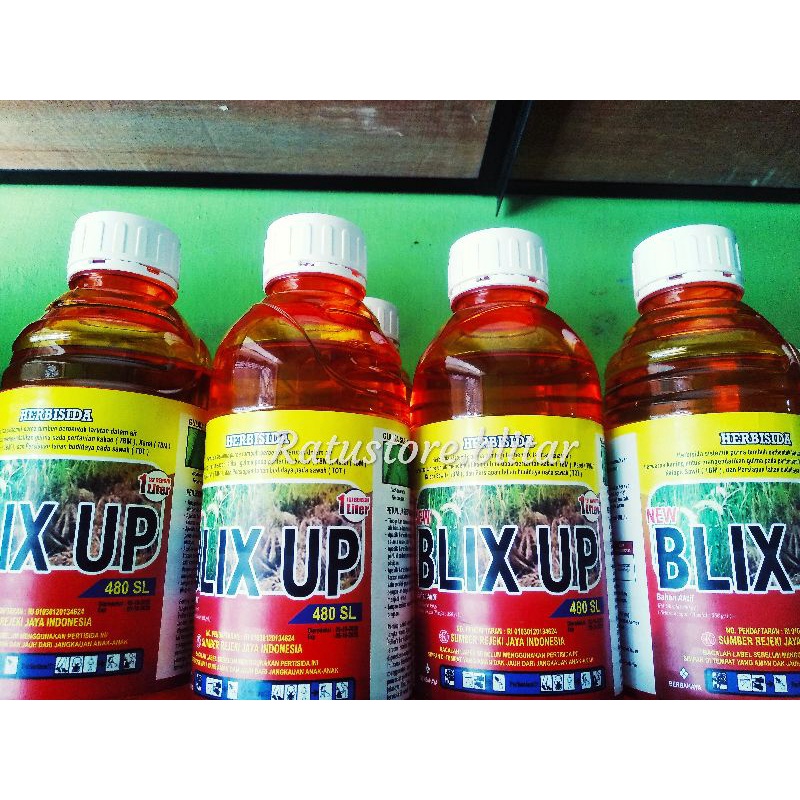 Jual HERBISIDA BLIX UP 480 SL 1 Liter OBAT RUMPUT HERBISIDA SISTEMIK