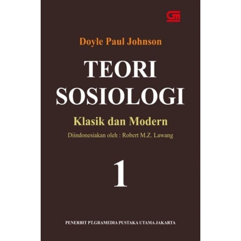 Jual TEORI SOSIOLOGI KLASIK DAN MODERN BUKU 1 | Shopee Indonesia