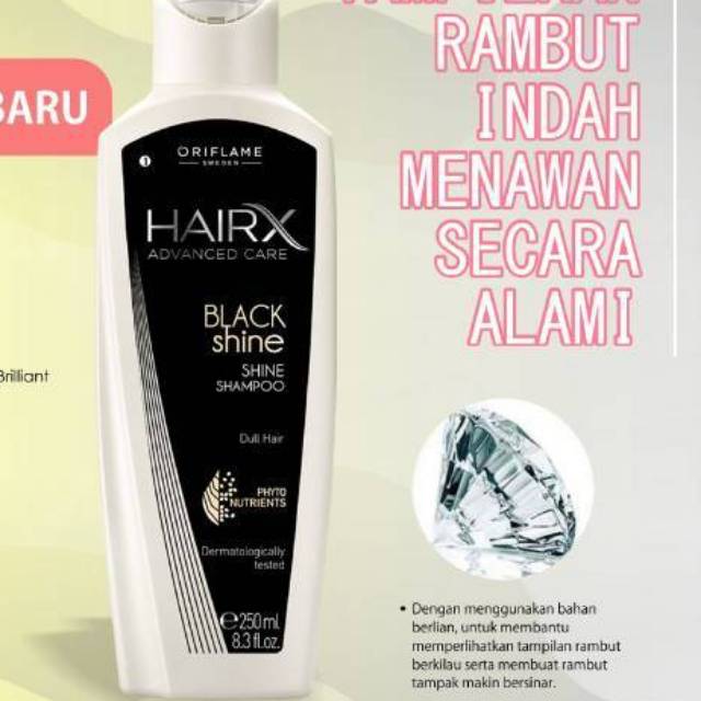 Jual Hair X advance care brilliant black shine shampoo Shopee Indonesia