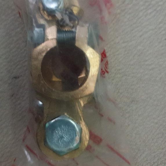 Jual kepala aki kuningan N70 SBD harga perset isi 2pc (+)(-) | Shopee