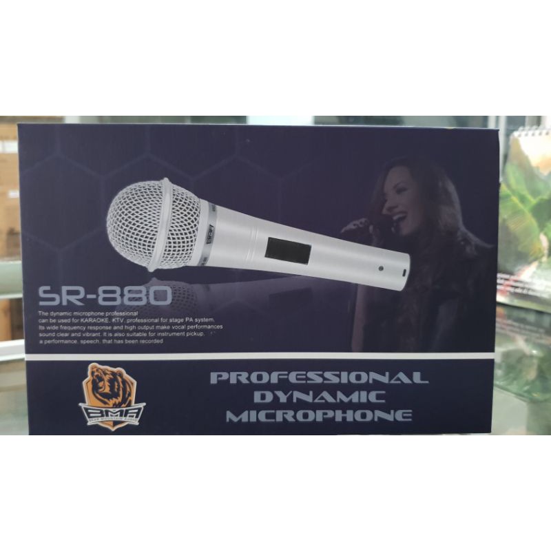 Jual Mic BMA SR 880 Microphone kabel | Shopee Indonesia