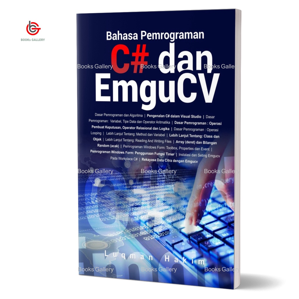 Jual BUKU BAHASA PEMROGRAMAN | C# Dan EmguCV | KOMPUTER | Luqman Hakim ...