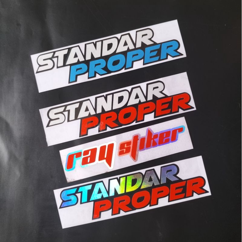 Jual STIKER CUTTING STANDAR PROPER | Shopee Indonesia