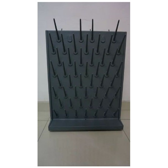 Jual Laboratorium Peg Board 52 pegs Pegboard Drying Rack Rak PP