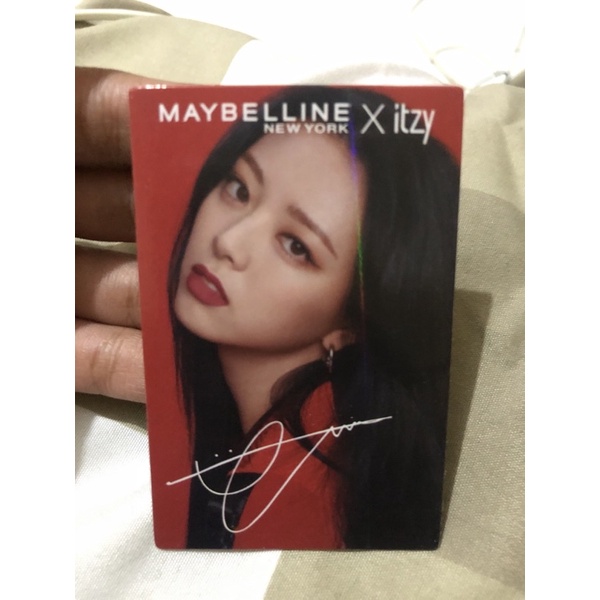 Jual Photocard Itzy X Maybelline Shopee Indonesia