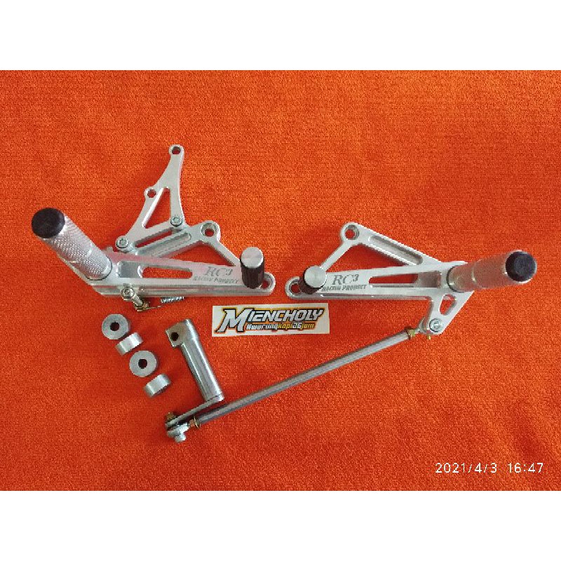 Jual FOOTSTEP UNDERBONE NINJA R RR RC3 RACING STEP UB NINJA KR150 RR ...