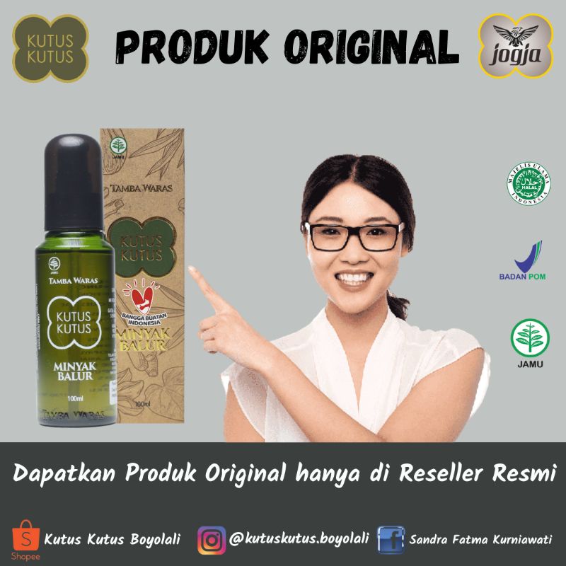 Jual Minyak Kutus Kutus Original Tamba Waras Bali Shopee Indonesia