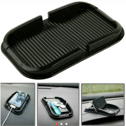 Jual Tatakan Anti Slip untuk di Dashboard Sticky Pad Car Phone Holder Hitam Shopee Indonesia