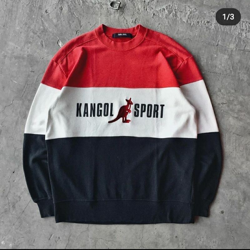 Harga discount crewneck kangol