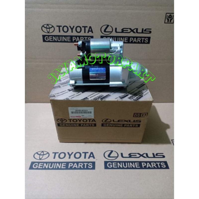 Jual dinamo starter / starter dinamo Innova inova bensin Fortuner ...