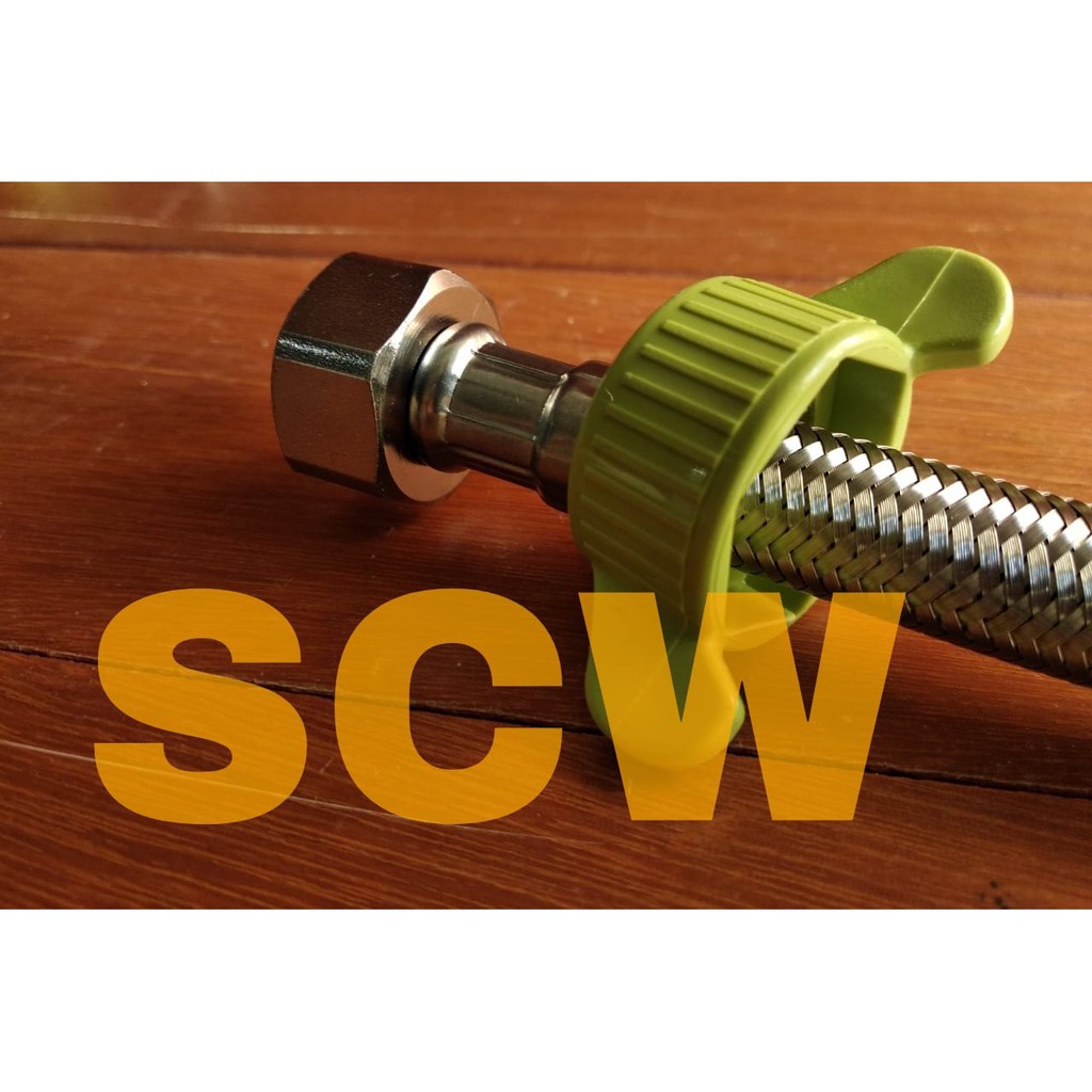 Jual Selang Shower Fleksibel Anyam 1/2