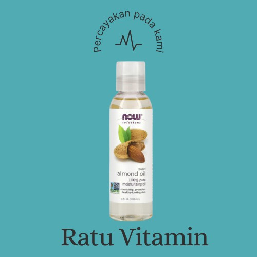 jual-now-foods-solutions-sweet-almond-oil-4-fl-oz-118-ml-shopee