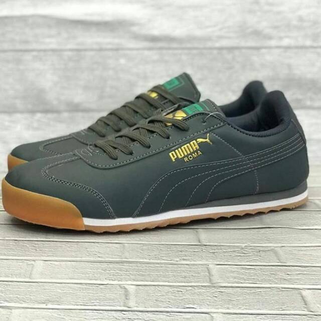 Puma Roma Dark Green