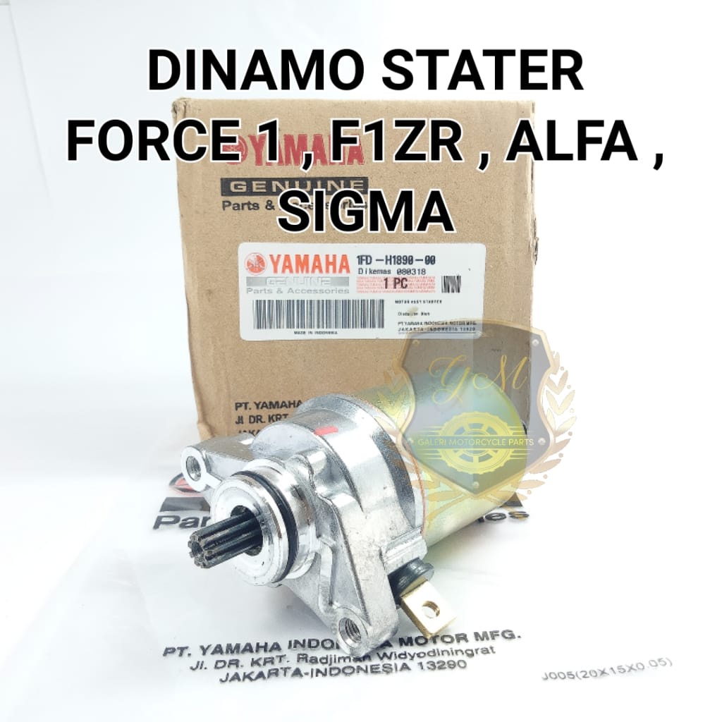 Jual ORIGINAL DINAMO STATER YAMAHA FORCE 1 F1ZR ALFA SIGMA KUALITAS ...