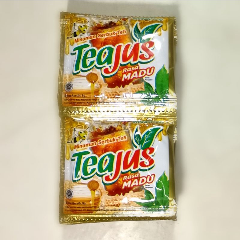 Jual Tea Jus Minuman Serbuk Renceng 10 Sachet @ 8 gr [aneka rasa ...