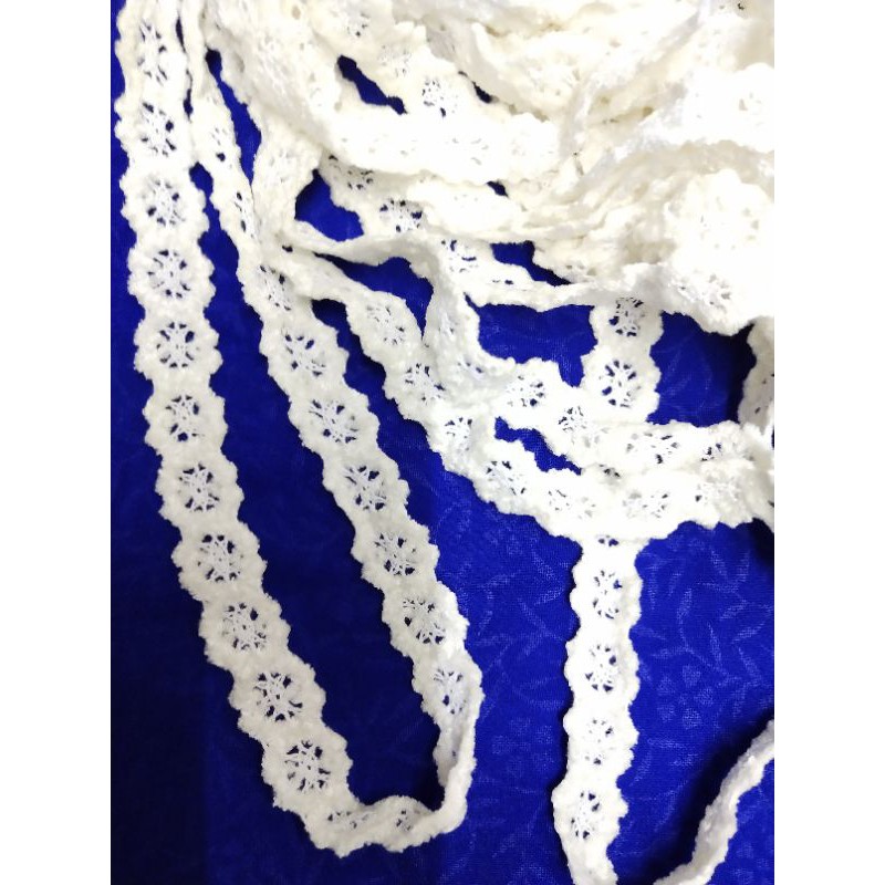 Jual renda rajut kembang renda kait renda bordir renda tengah renda ...