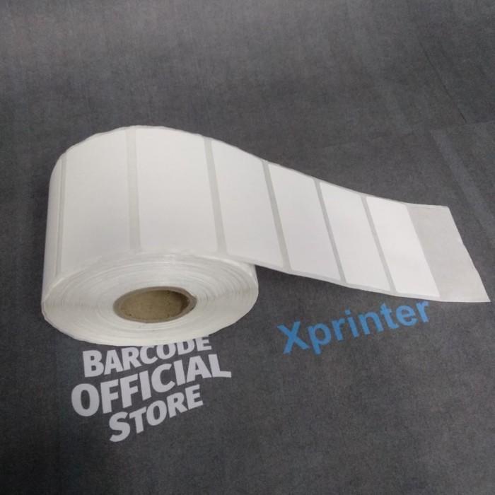 Jual Kertas | Kertas Sticker Label Printer Barcode 50 X 20 Mm - 1 Line ...