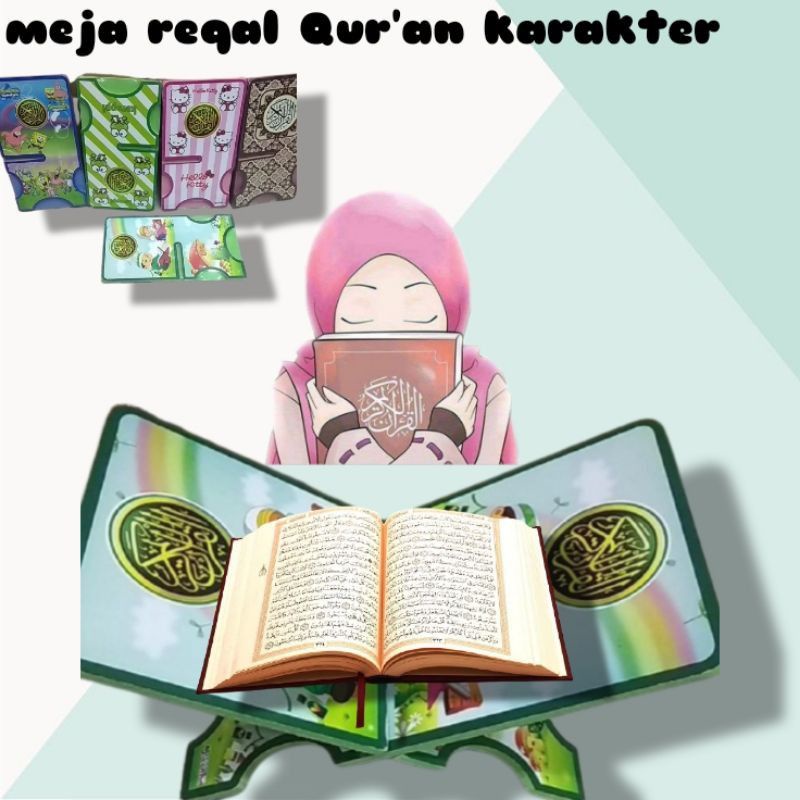 Jual REKAL QUR'AN_MEJA BUAT BACA ALQUR'AN/MEJA REKAL KARAKTER/MEJA ...