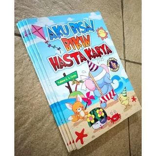 ( PROMO BUKU MURAH ORIGINAL ) BUKU ANAK / AKTIVITAS ANAK TK - PAUD / BELAJAR MENULIS DAN MENGGAMBAR / AKU BISA BIKIN HASTA KARYA / BUKU BELAJAR ANAK - ANAK