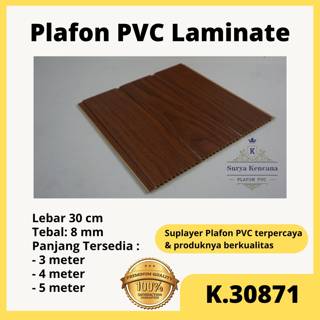 Plafon Pvc Lebar 30 Cm