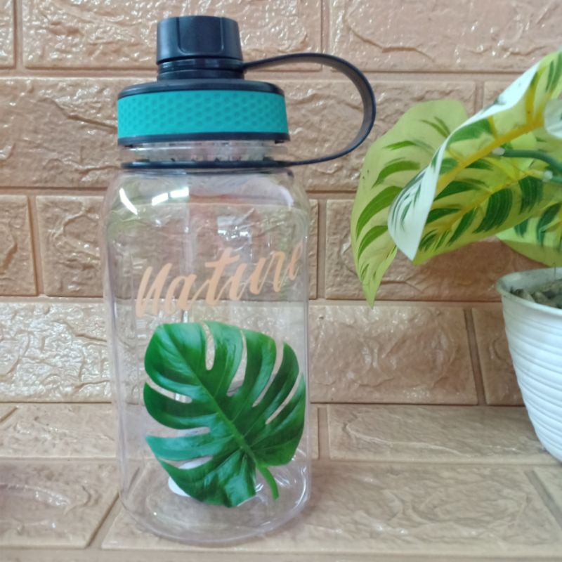 Jual Botol daun nature 900ml | Shopee Indonesia