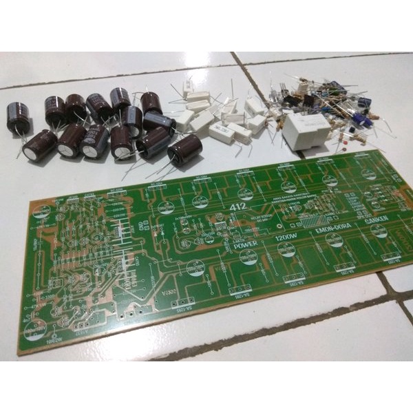 Jual Power Amplifier Yiroshi Built Up 3U Sanken 412 DIY Kit | Shopee