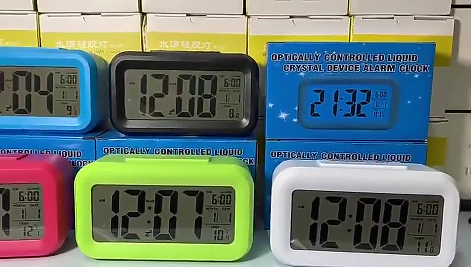 Jual JMW1 Jam Meja Digital / Jam Weker LED Pintar / Jam Alarm Clock LED ...
