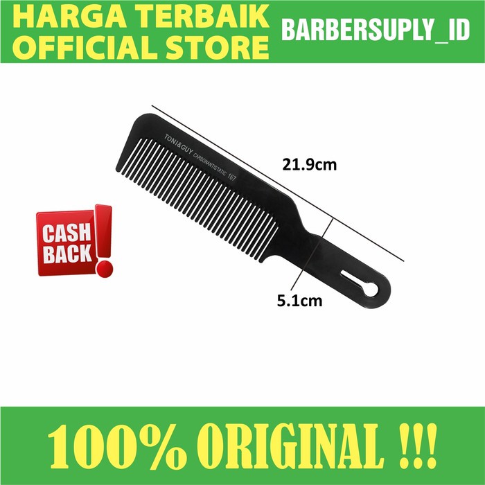 Jual Sisir Over Comb Carbon Antistatic Shopee Indonesia 