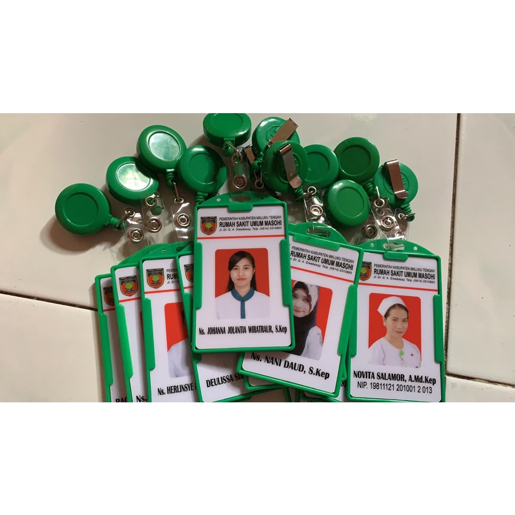 Jual Cetak ID Card Bahan PVC Tebal, Kualitas Premium | Shopee Indonesia