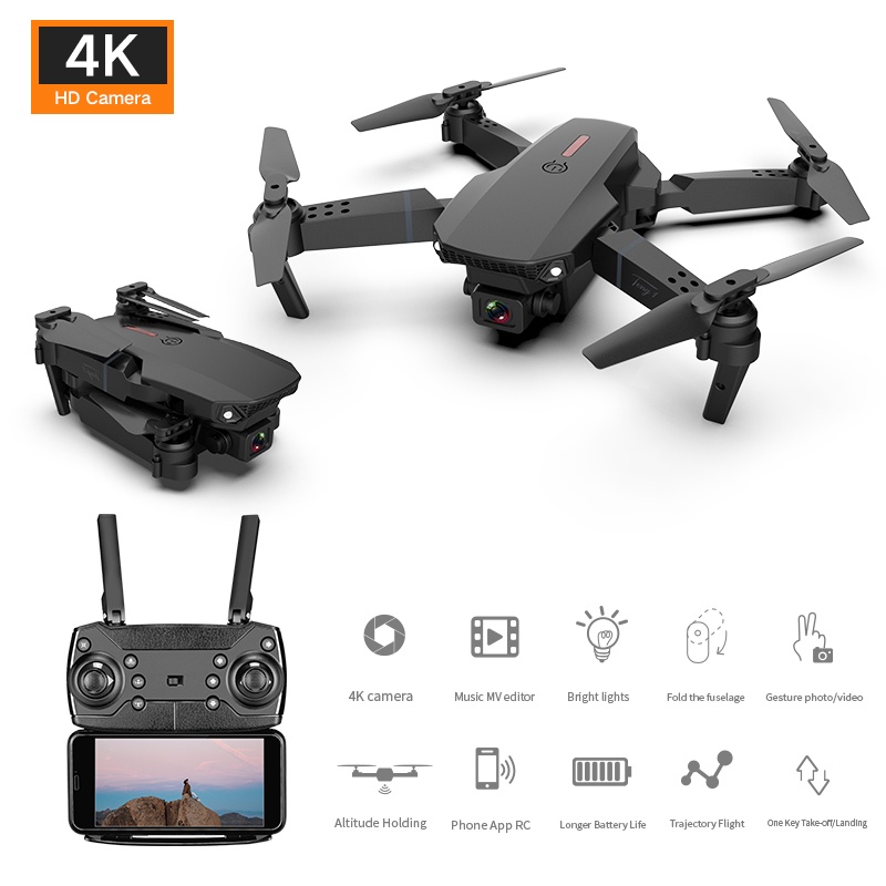 Jual Drone E88 Pro Shoot D2 Murah Original Indoor Outdoor Camera