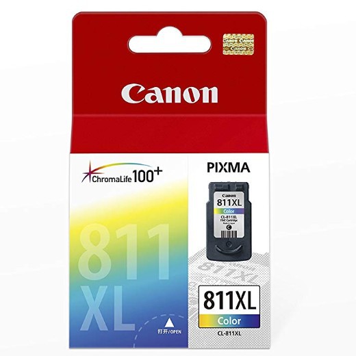 Tinta Original Canon 811 XL Color CL811XL - Tinta Canon iP2770 MP258 MP287 MP496 MP497 MX366 - Tinta Cartridge Katrid (5)