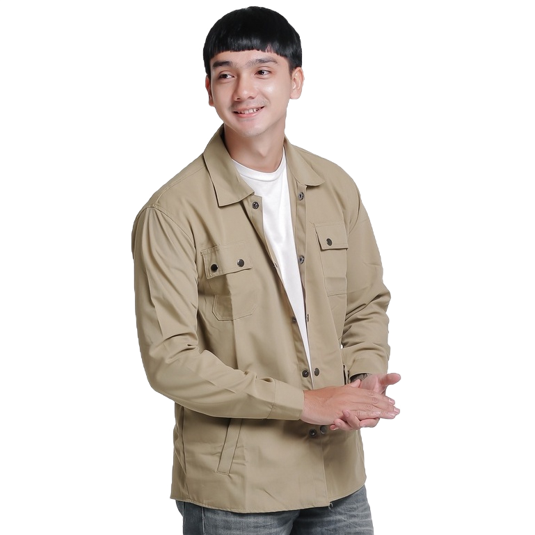 Jaket clearance trucker canvas