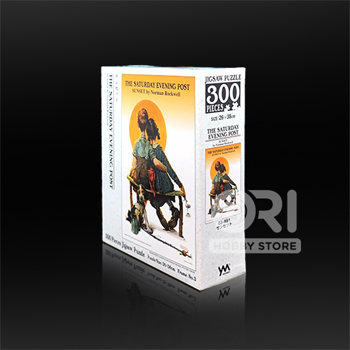 Jual Yanoman Jigsaw Puzzle 03-891 Norman Rockwell Sunset (300 Pieces ...