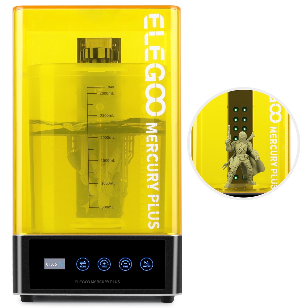 Jual ELEGOO 3D Printer Wash And Cure Machine for Curing Models 2in1