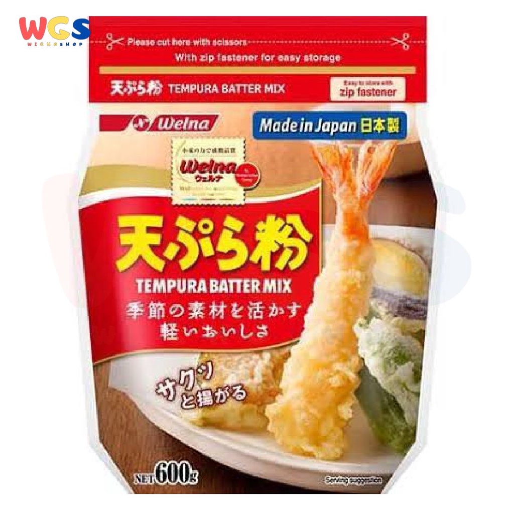 Jual Nissin Welna Tempura Batter Mix Wellness Nutrition Nature 21.16oz