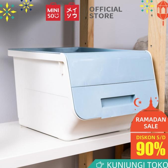 Jual MINISO Kotak penyimpanan mulut kuda nil Serbaguna Storage Box ...
