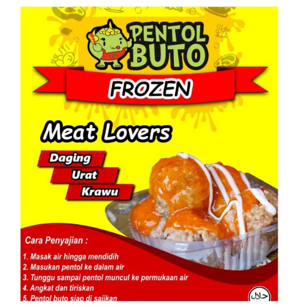 Jual Pentol Buto Frozen Isi Daging Besar Shopee Indonesia